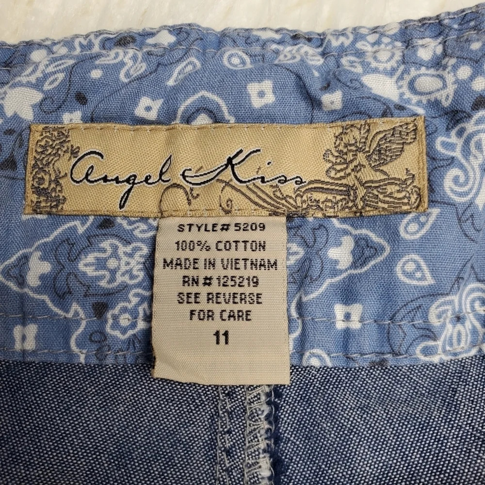 Angel Kiss Blue Shorts - Picture 2 of 6